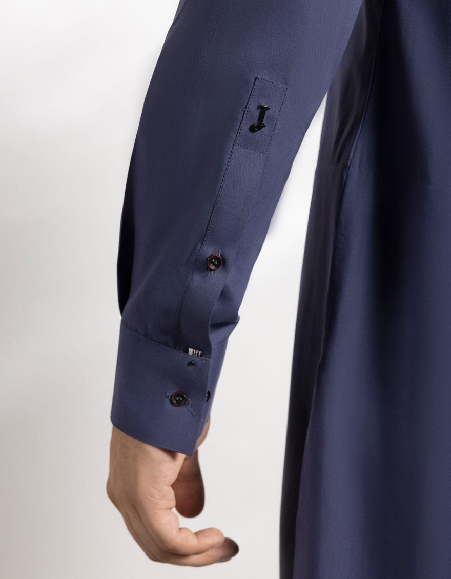 INDIGO BLENDED KURTA TROUSERS