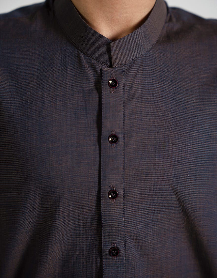 LIGHT PURPLE COTTON KURTA TROUSER