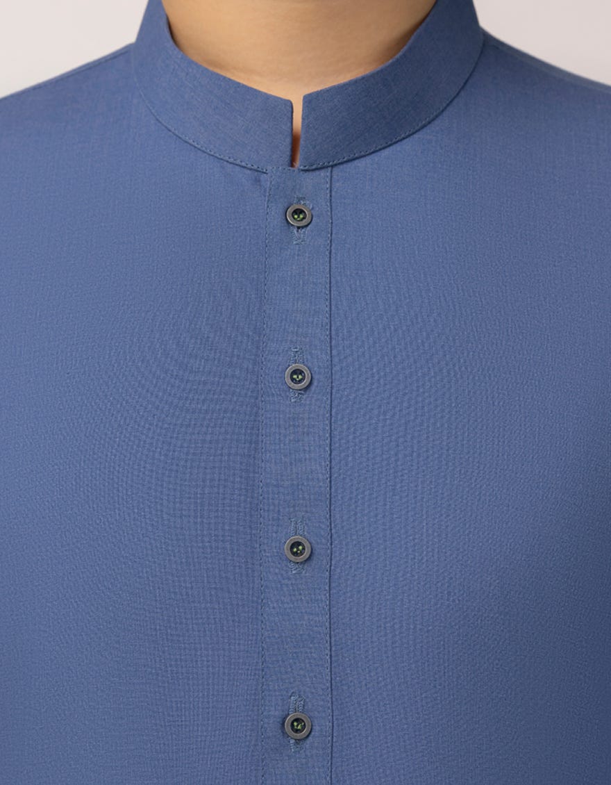 BLUE KAMEEZ SHALWAR