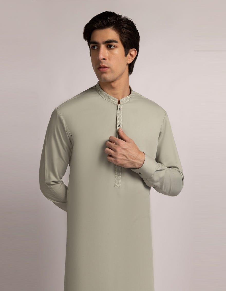 PISTACHIO KURTA TROUSERS