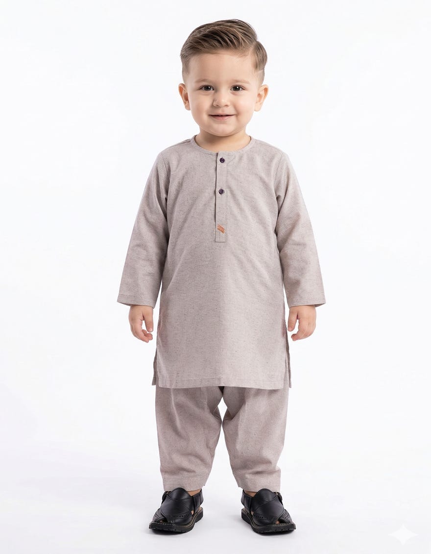 LIGHT PURPLE PLAIN KAMEEZ SHALWAR