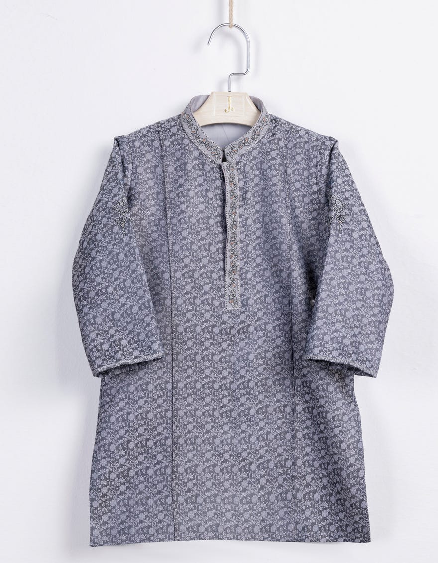 Grey Kameez Shalwar | Jjiks-Sp-48028