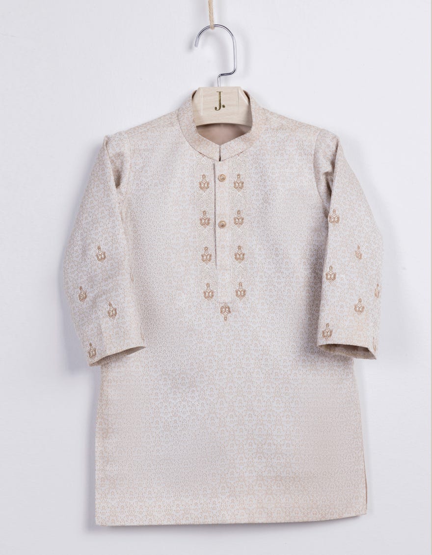 Beige Kameez Shalwar | Jjiks-Sp-48037