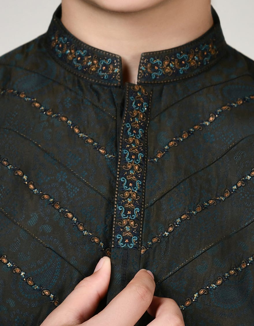 ANTI BROWN BLENDED SPECIAL KURTA | JCK-SP-48039