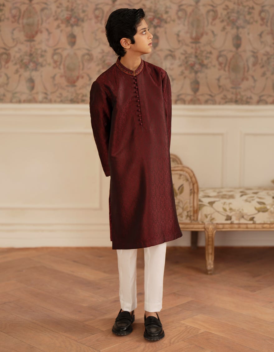 MAROON SPECIAL KURTA