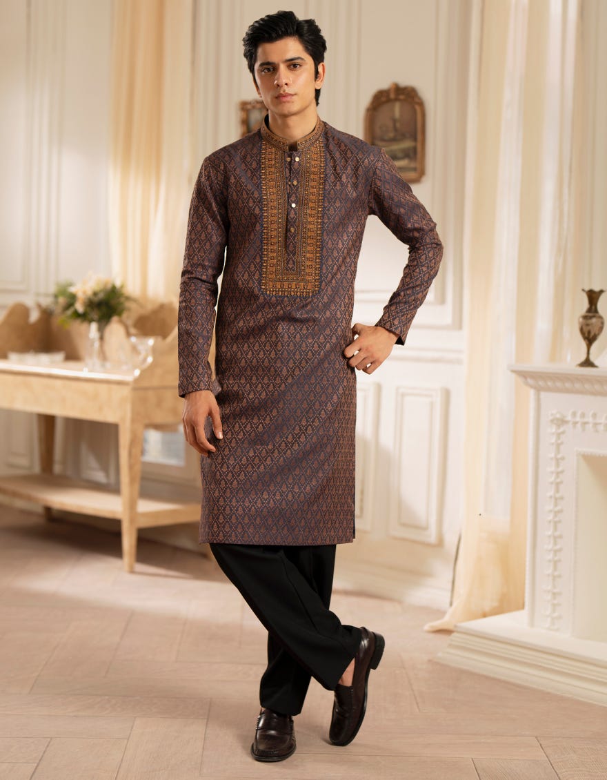 PURPLE SPECIAL KURTA