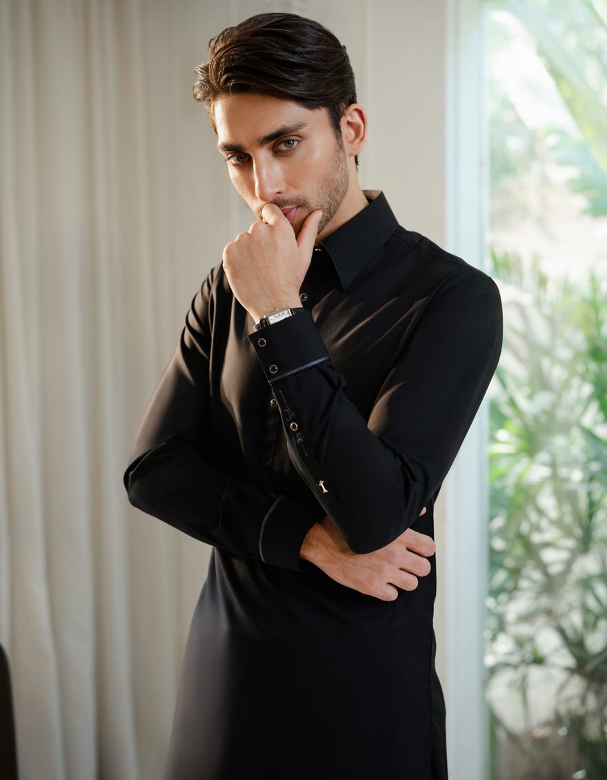 NAVY BLUE EXCLUSIVE KAMEEZ SHALWAR