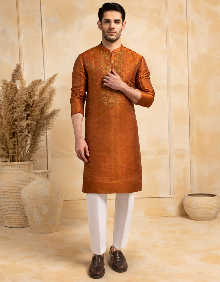 RUST SPECIAL KURTA