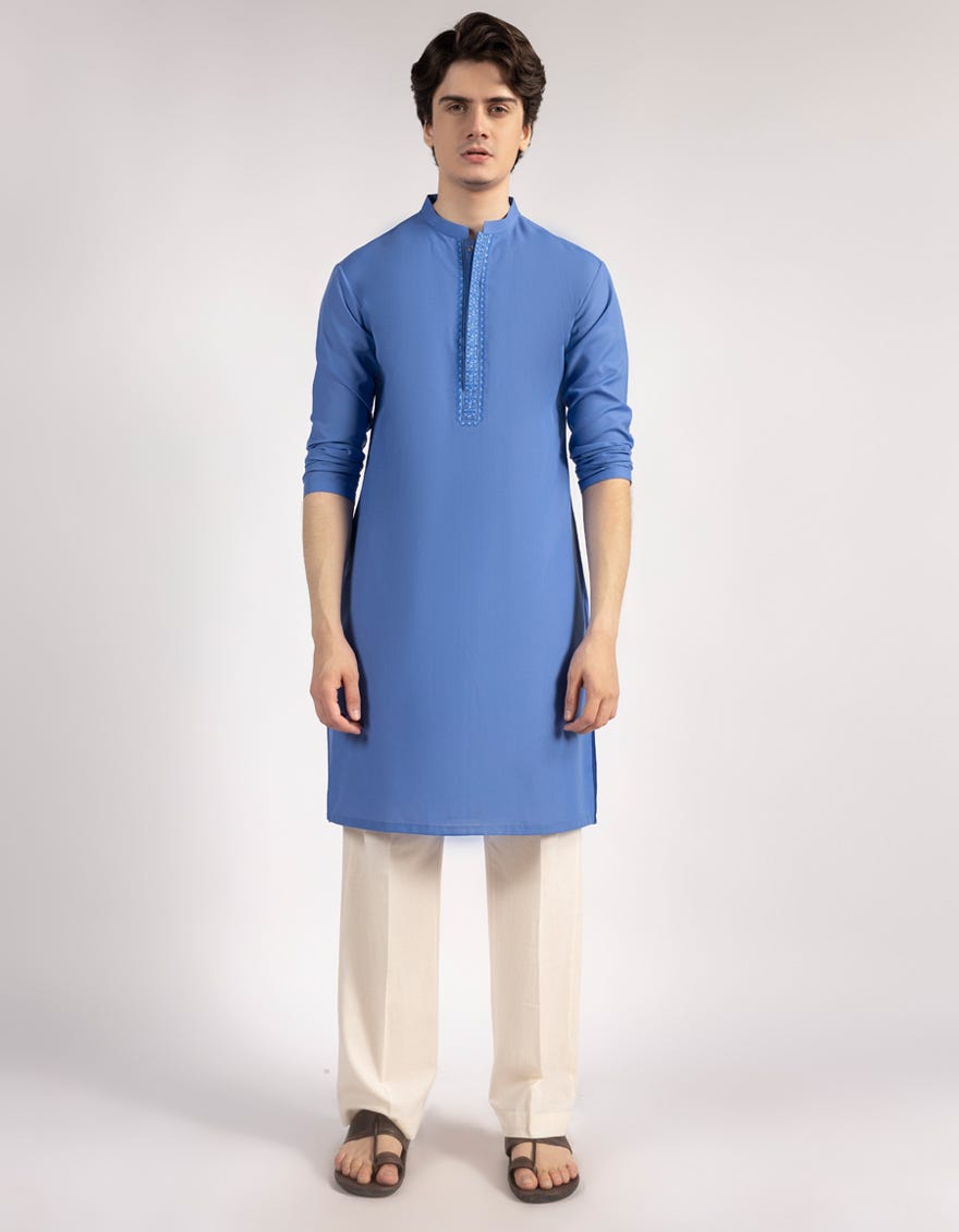 SKY BLUE KURTA