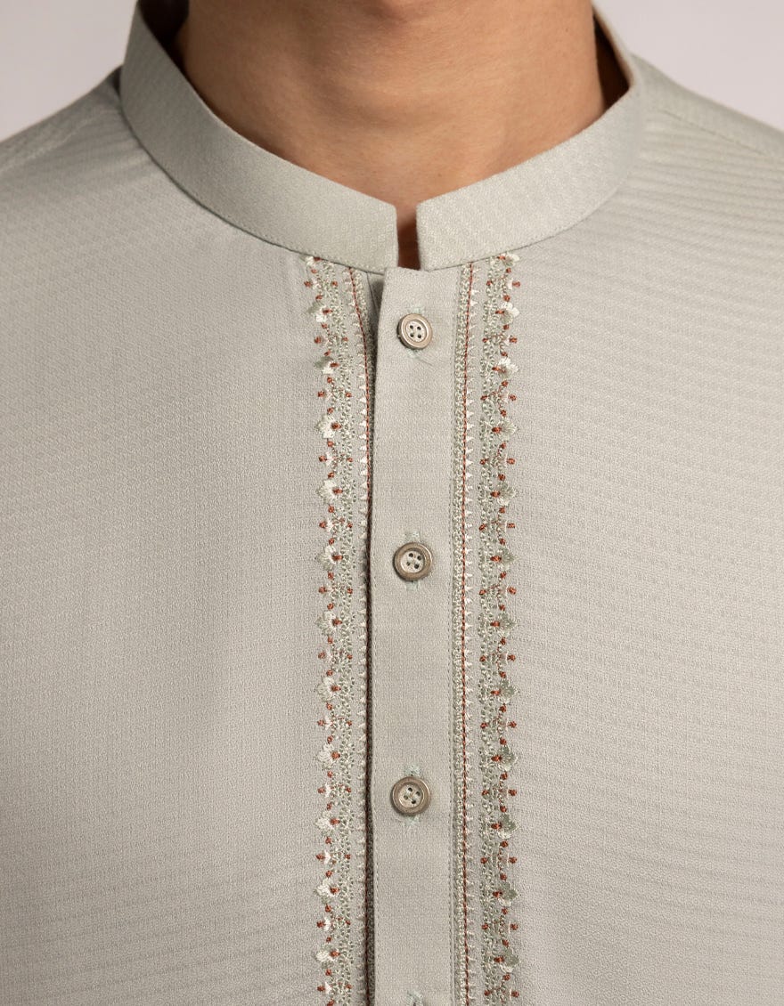 PISTACHIO SEMI FORMAL KAMEEZ SHALWAR