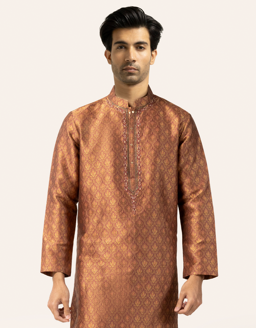 RUST FORMAL KURTA
