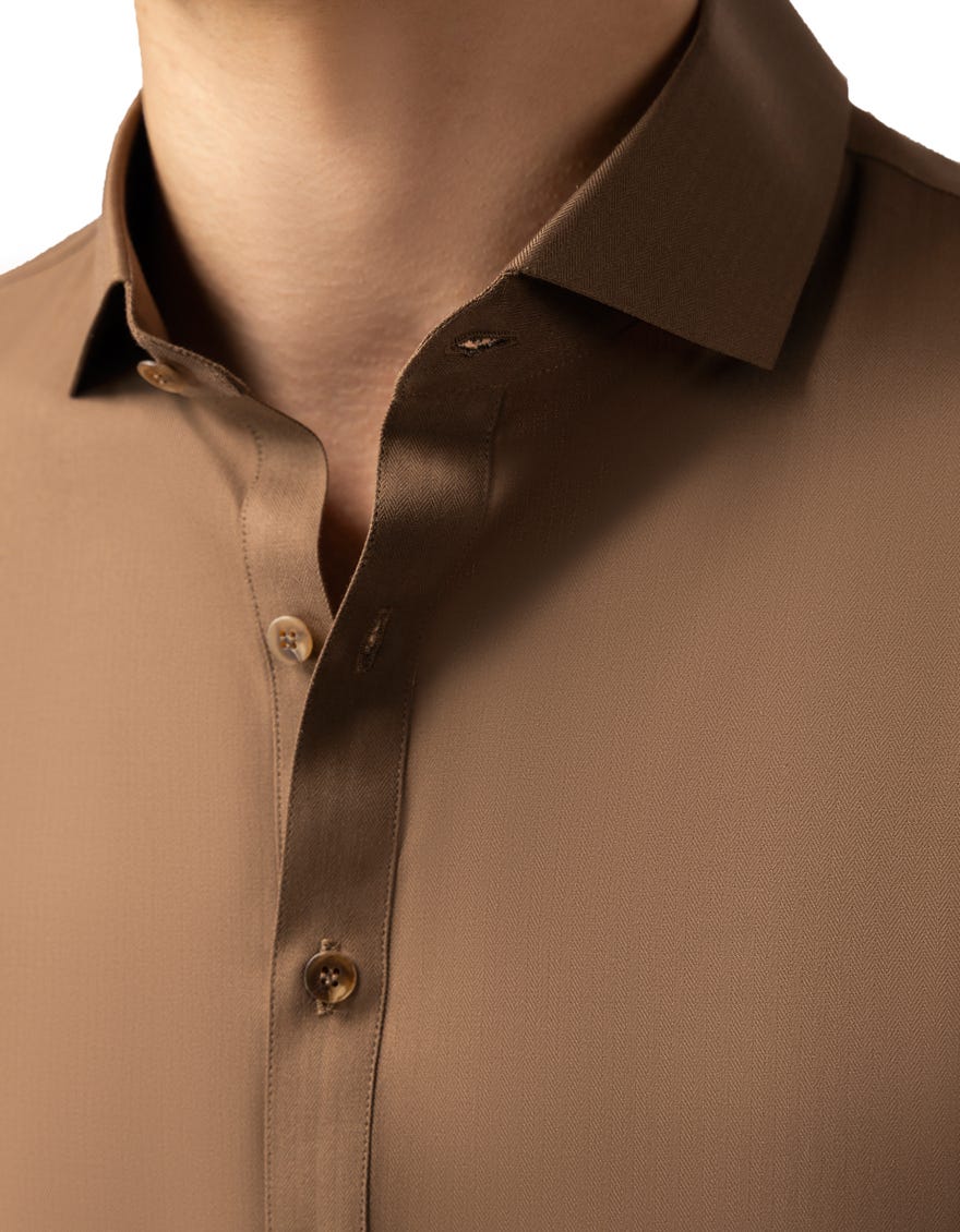 BROWN CASUAL KAMEEZ SHALWAR