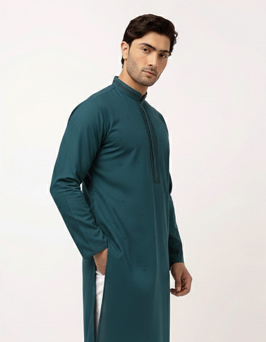 SEA GREEN FORMAL KURTA