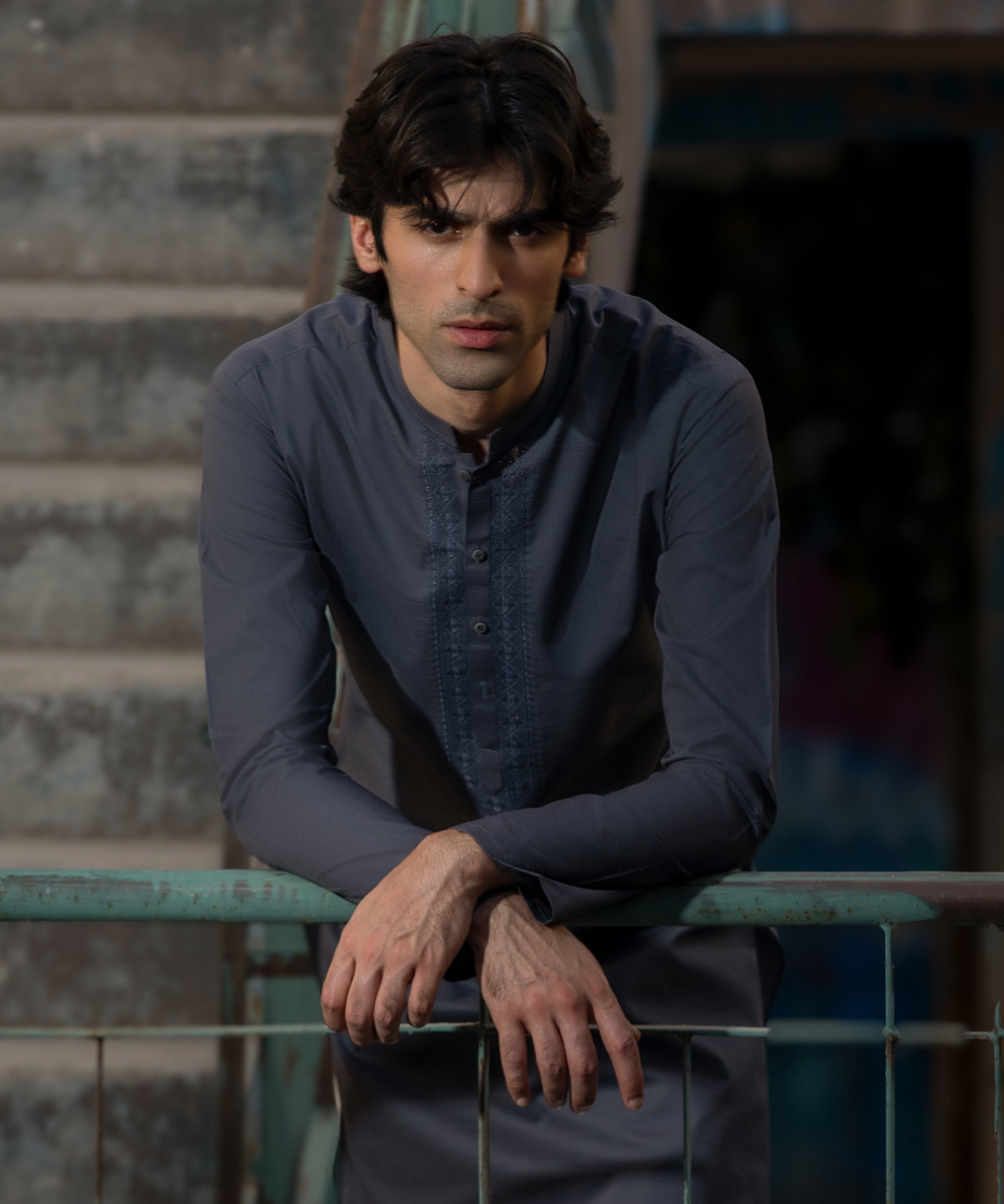 PEARL WHITE FORMAL KURTA TROUSERS