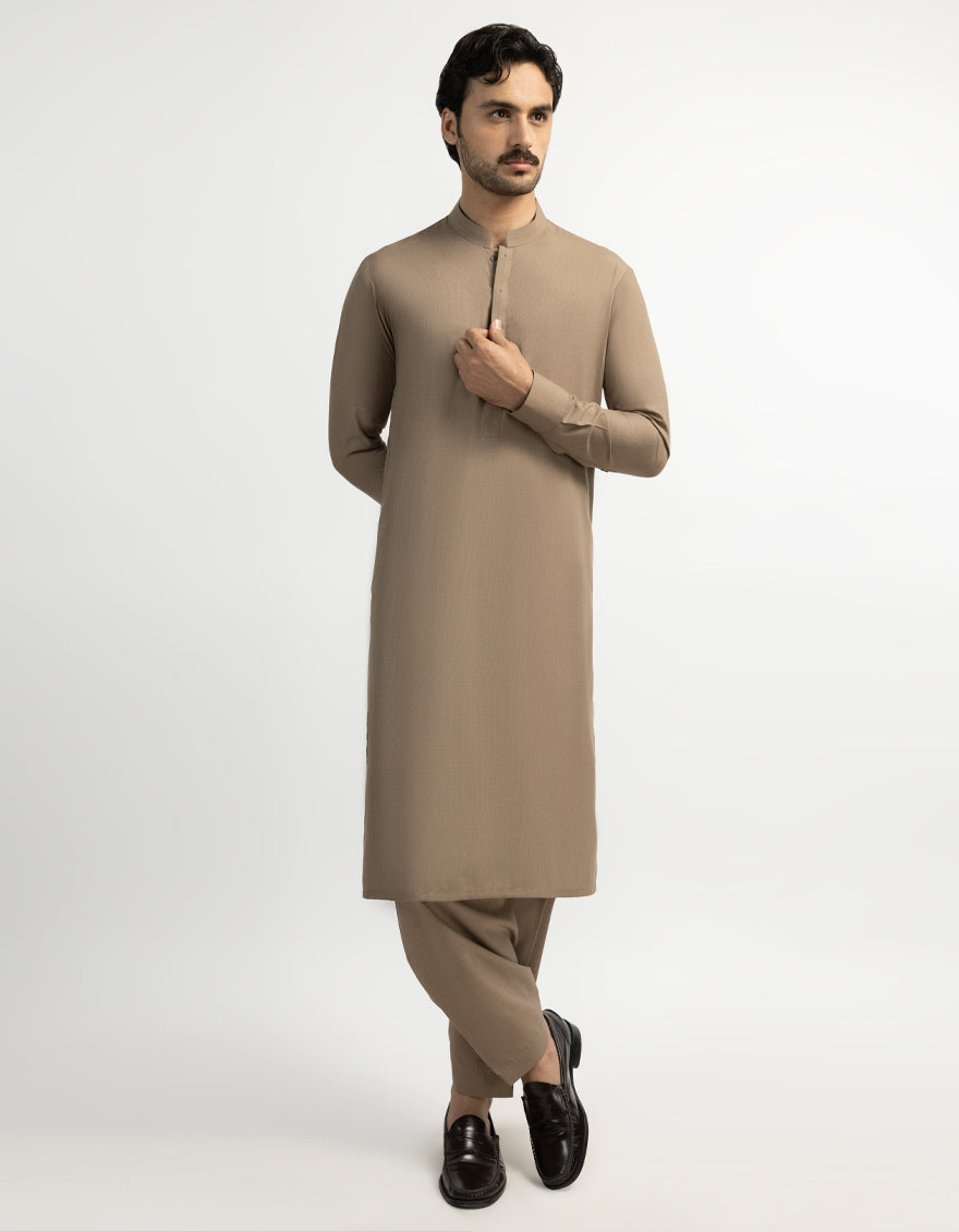 MAGENTA CASUAL KAMEEZ SHALWAR