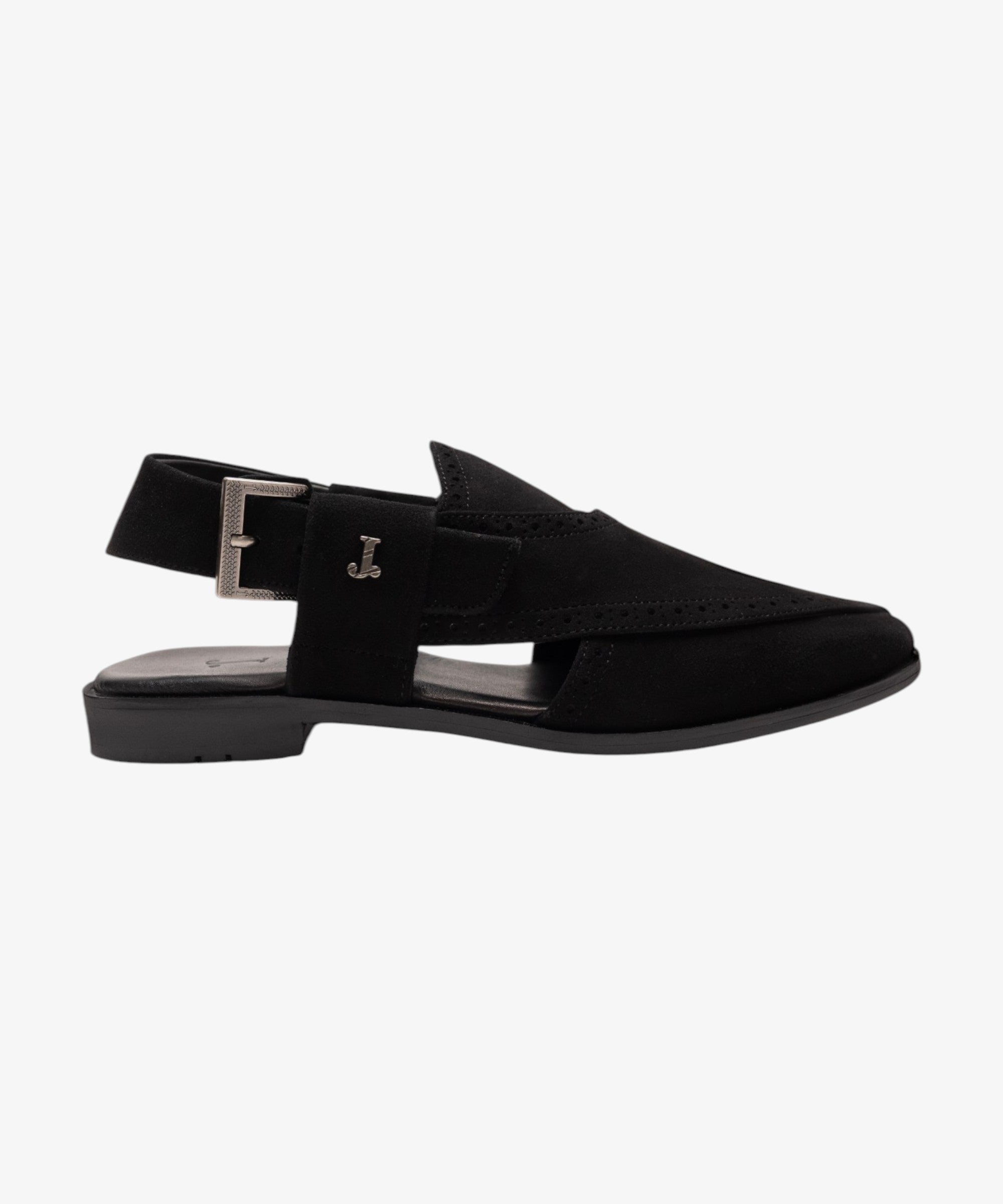 Black Peshawari Sandals