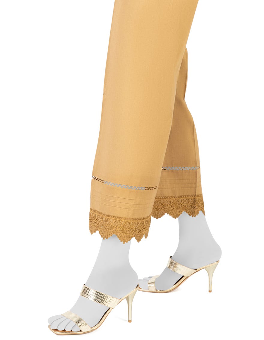 Brown Lawn Trousers | Jjlt-S-23-8013