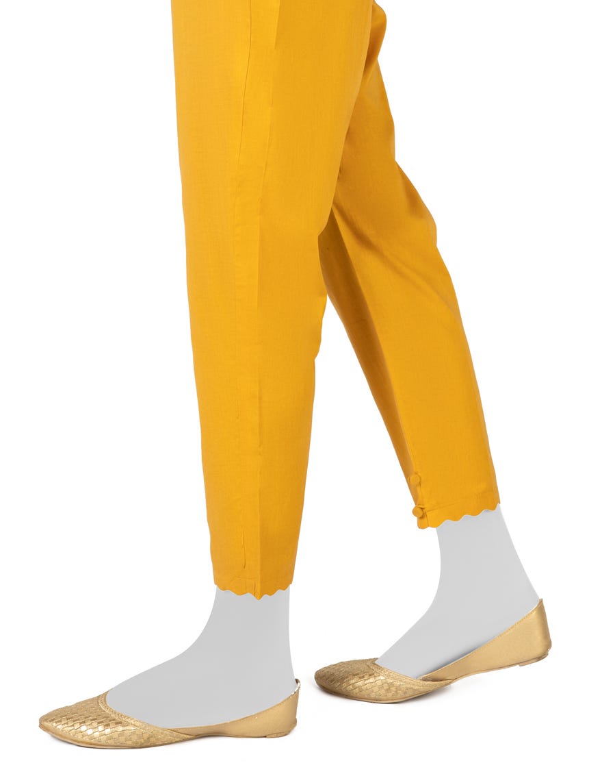 Mustard Lawn Trousers | Jjlt-S-23-8072