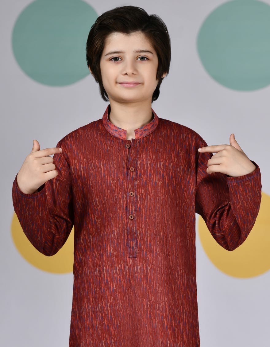 BEIGE COTTON KURTA | JCK-S-90457