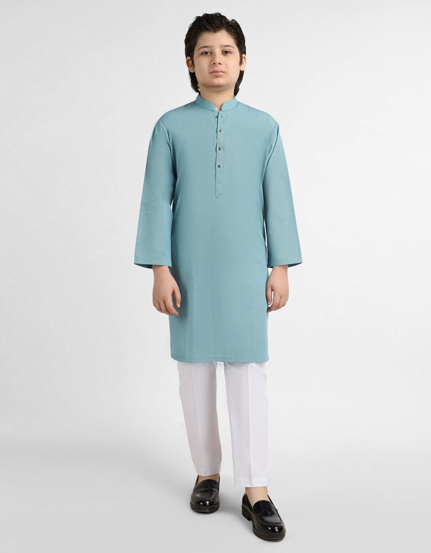 LIGHT BLUE CASUAL KURTA