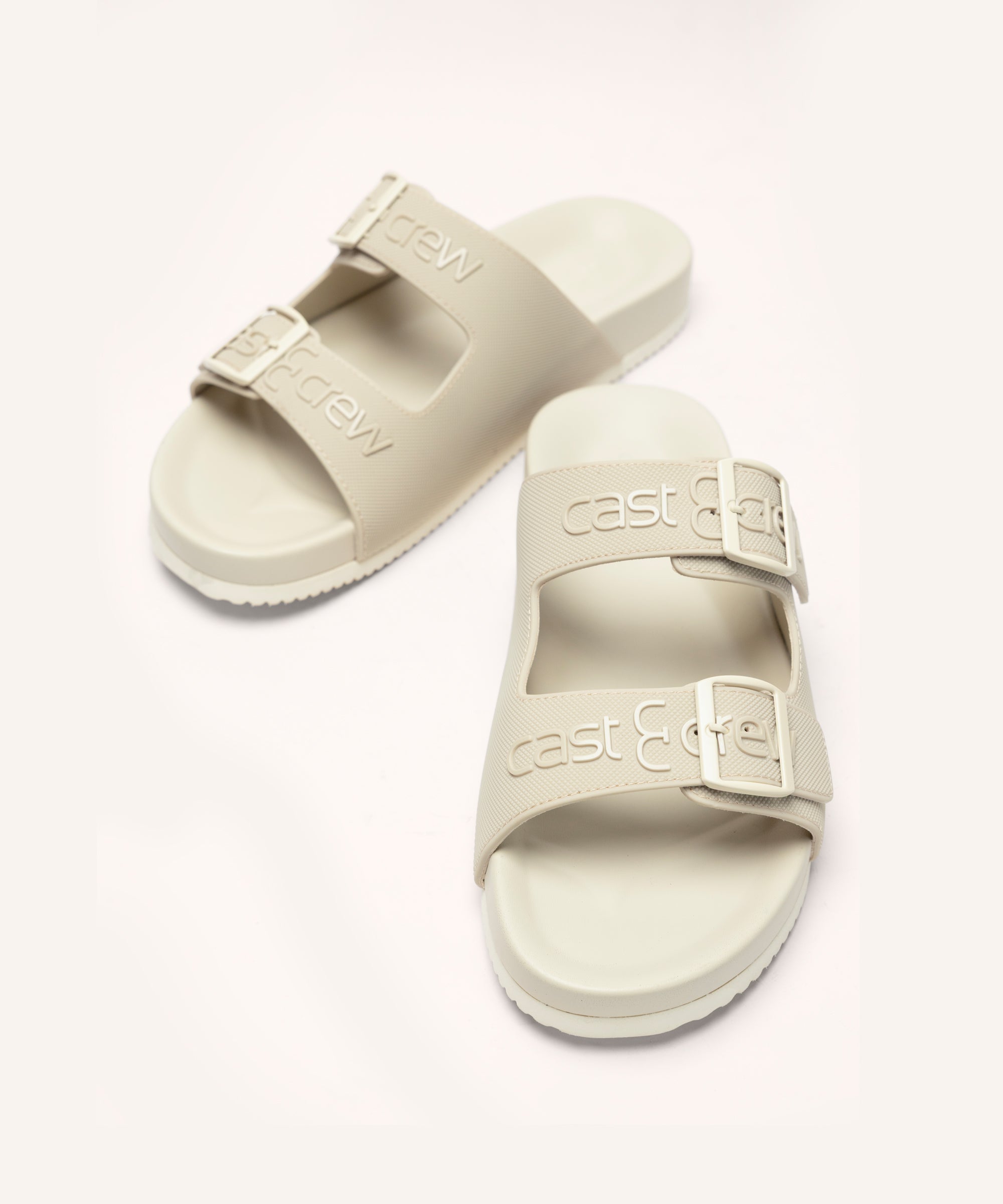 Cream Plain Slides
