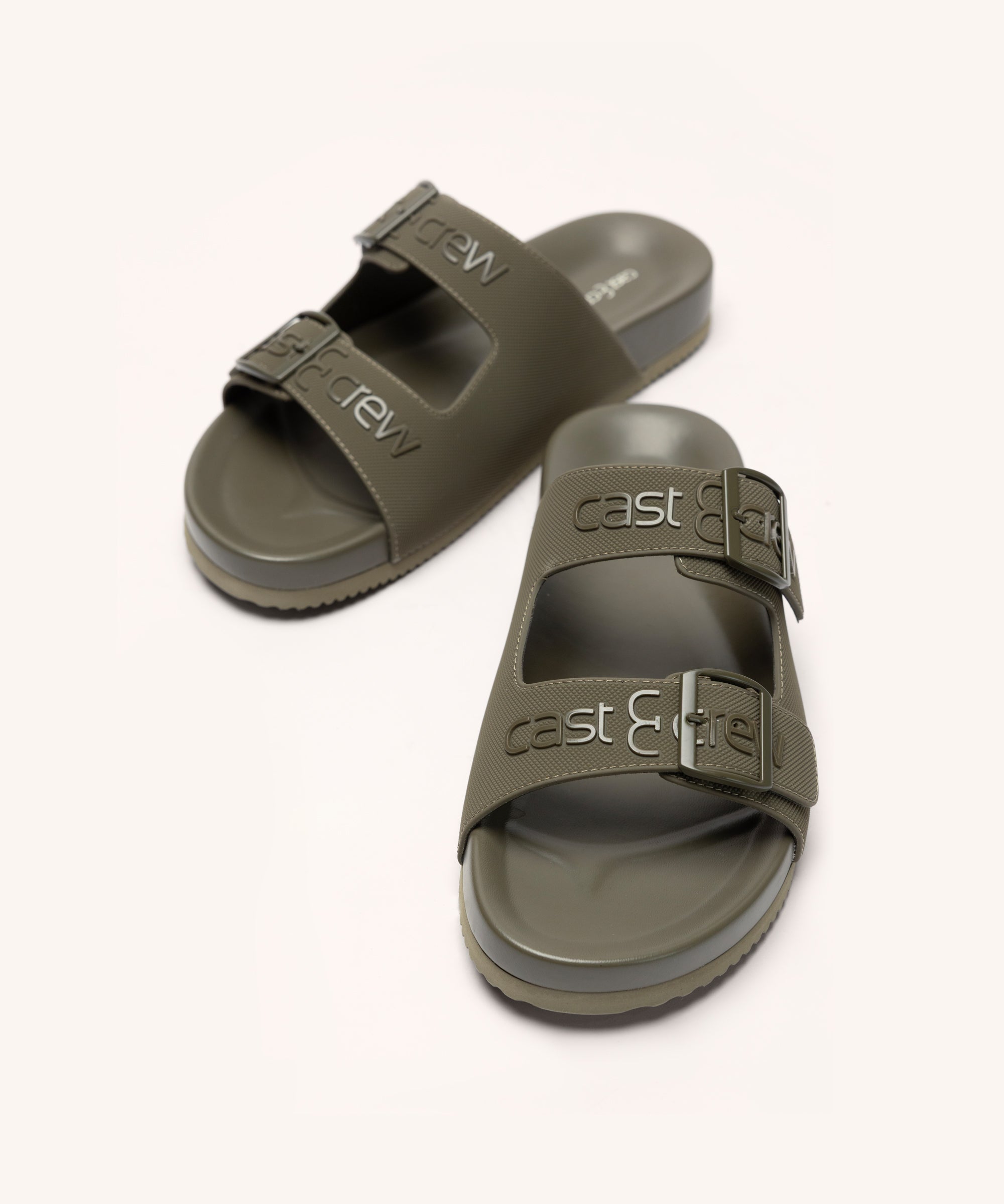 Olive Plain Slides