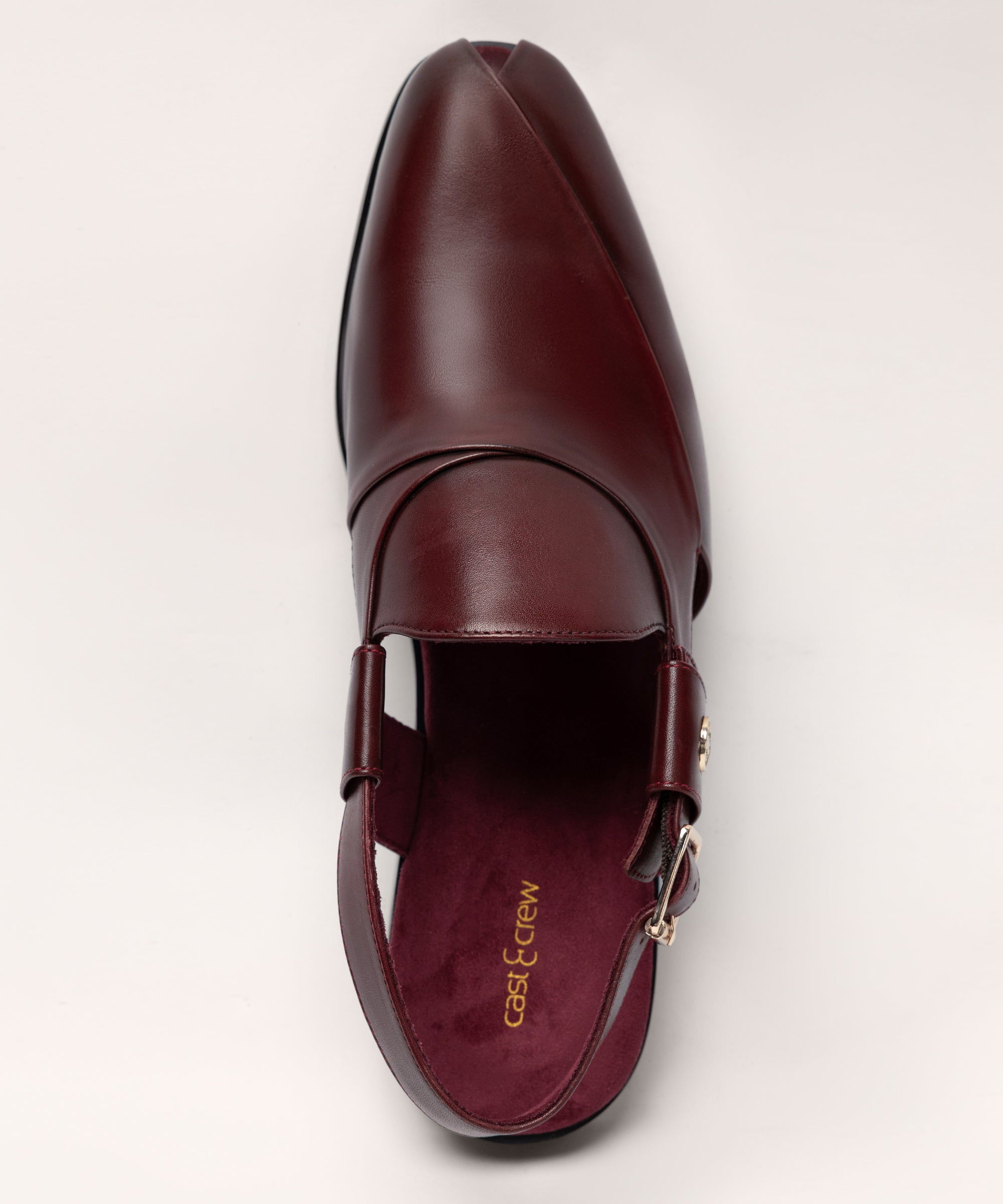Cherry Leather Sandals