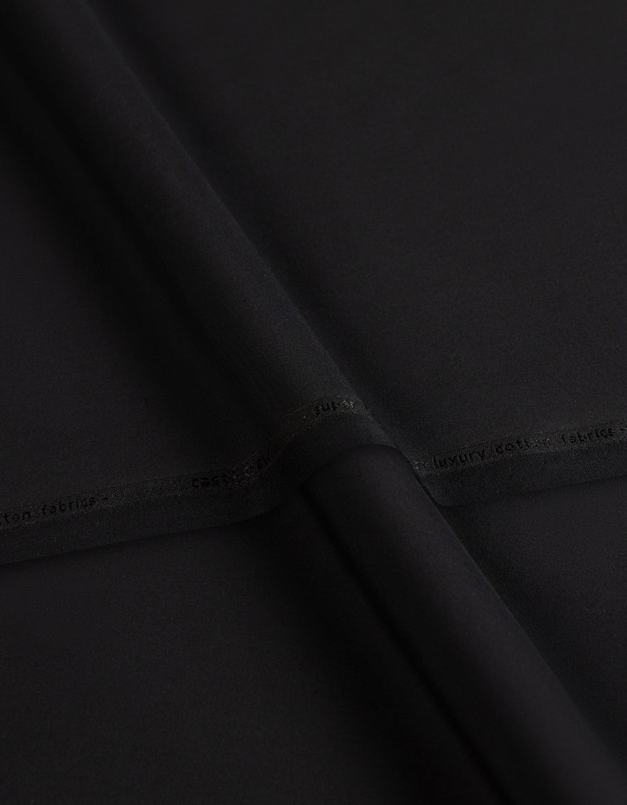 BREMEN - BLACK UNSTITCHED FABRIC