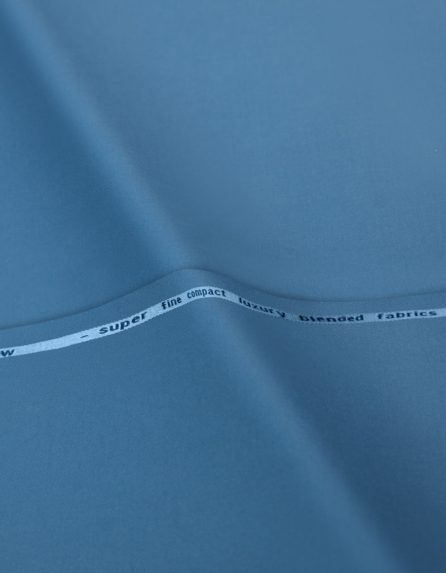 GYOR - TEAL BLUE UNSTITCHED FABRIC