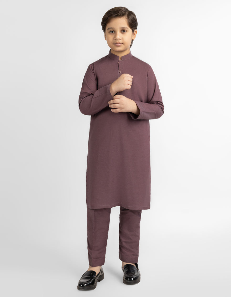 PLUM CASUAL KURTA TROUSERS