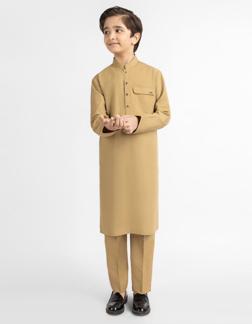 CAMEL CASUAL KURTA TROUSERS