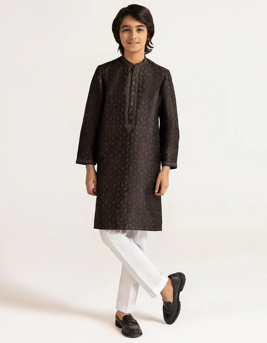 ANTIQUE BROWN FORMAL KURTA