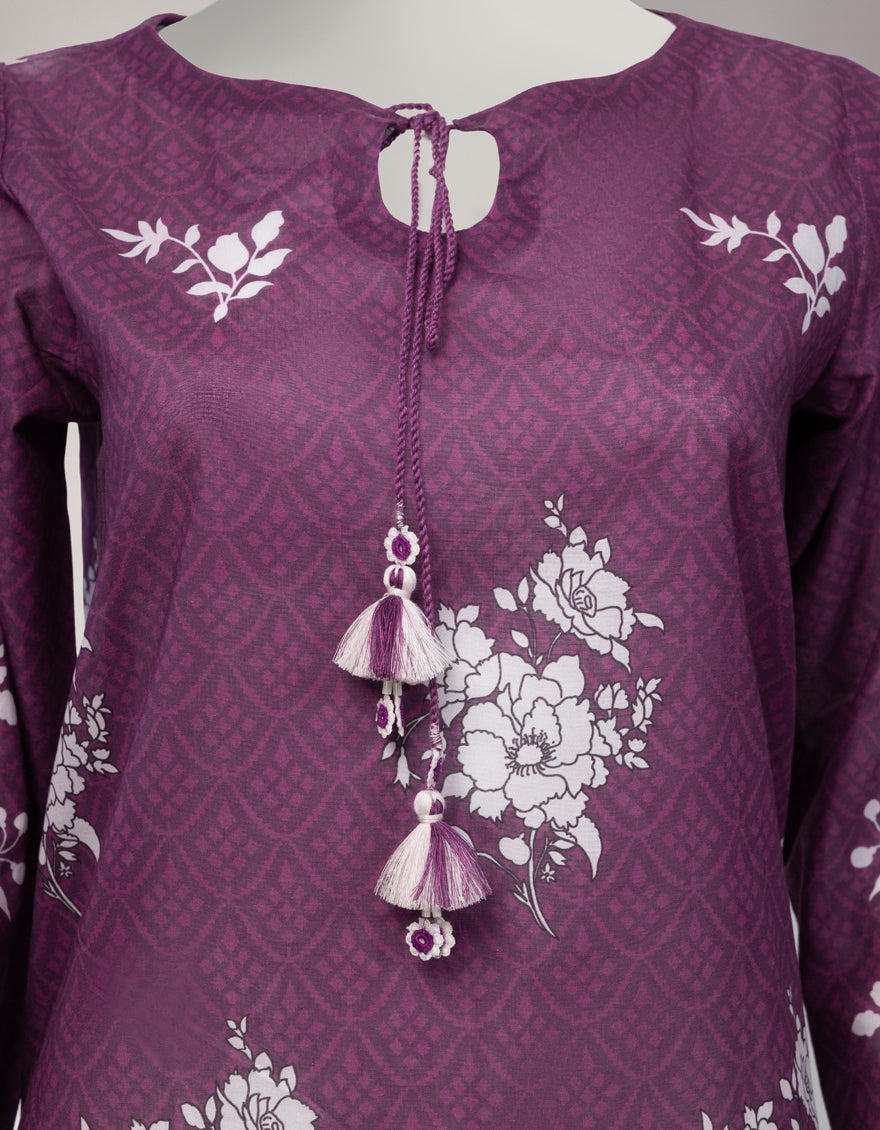 MULTICOLOR LAWN DIGITAL PRINTED UNSTITCHED 2PC