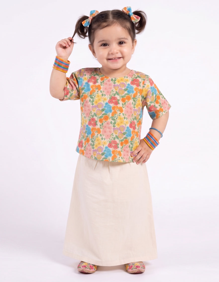 MULTICOLOR LAWN DIGITAL PRINTED STITCHED 2PC