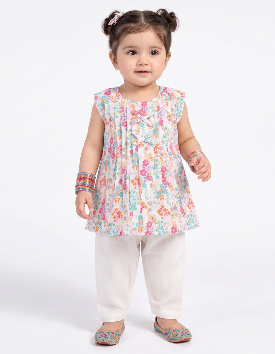 MULTICOLOR LAWN DIGITAL PRINTED STITCHED 2PC