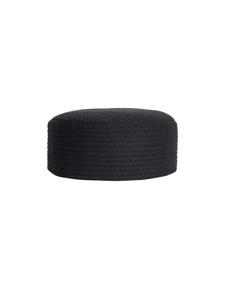 BLACK PLAIN CAP