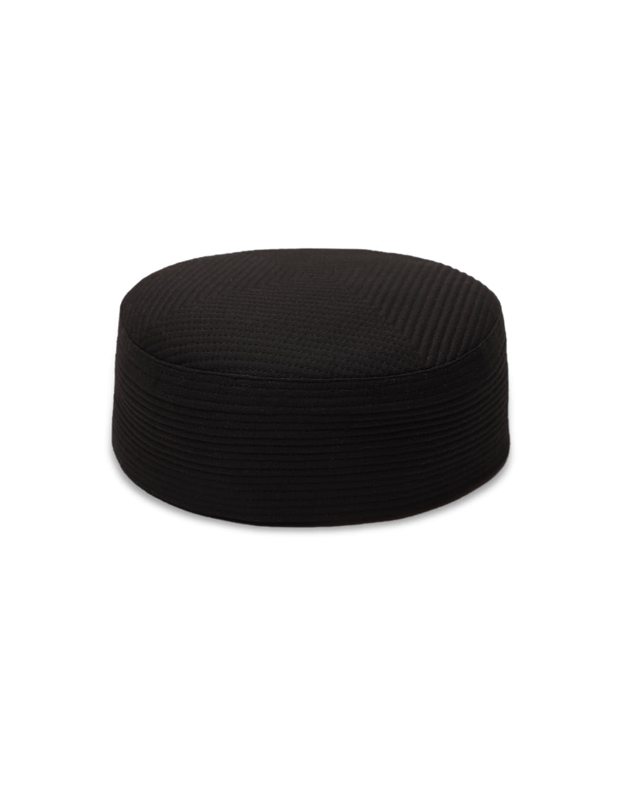 Black Plain Cap