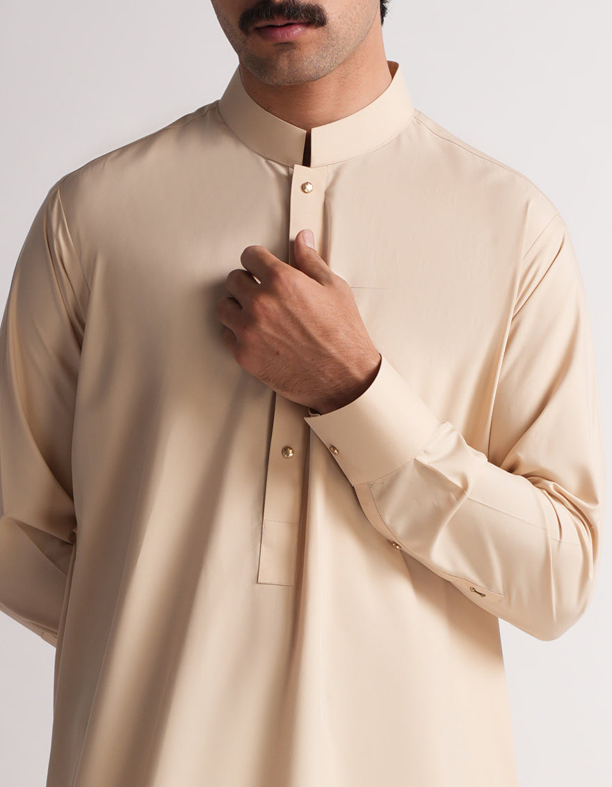 BEIGE CASUAL JUBBA