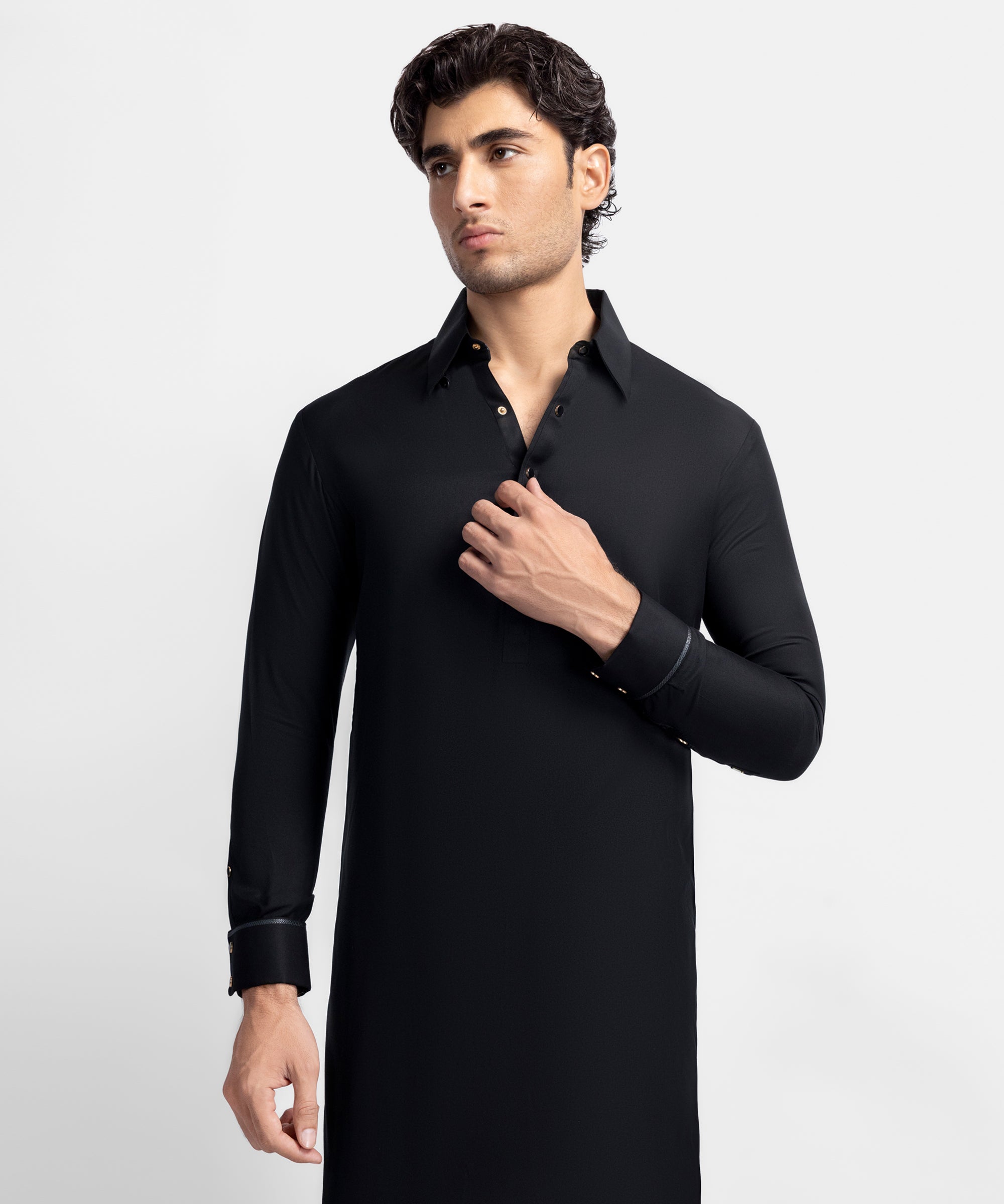 Black Formal Kameez Shalwar