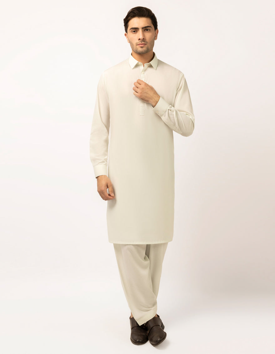 PALE GREEN UNSTITCHED FABRIC