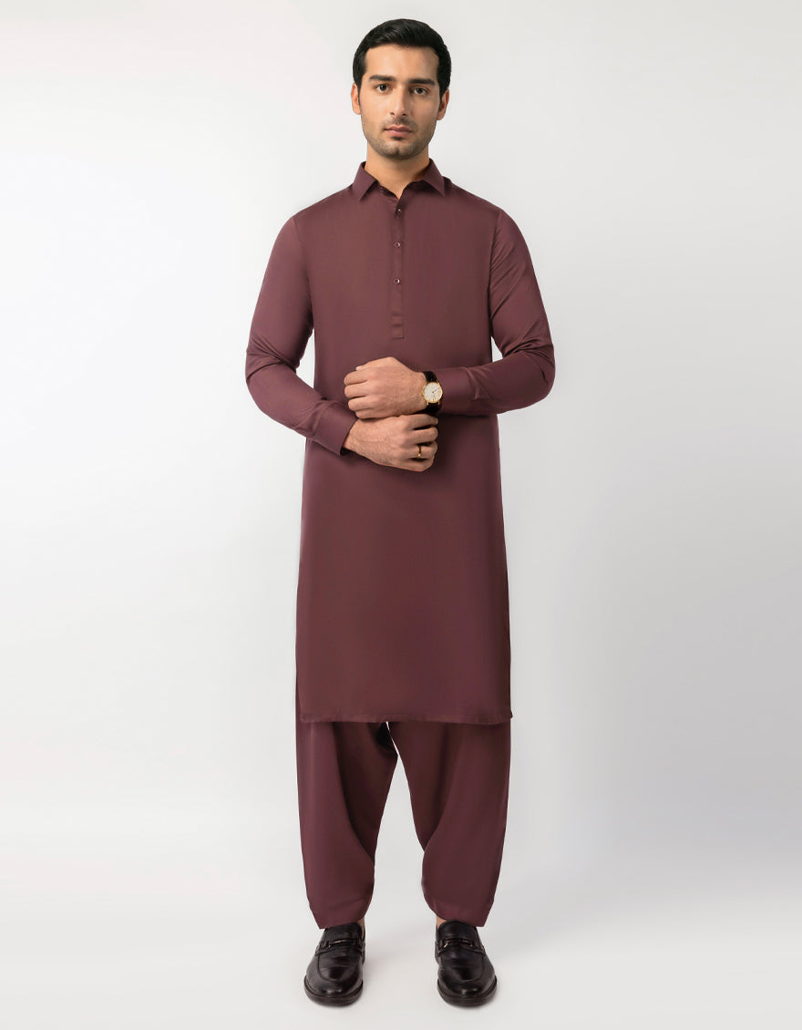MAROON UNSTITCHED FABRIC