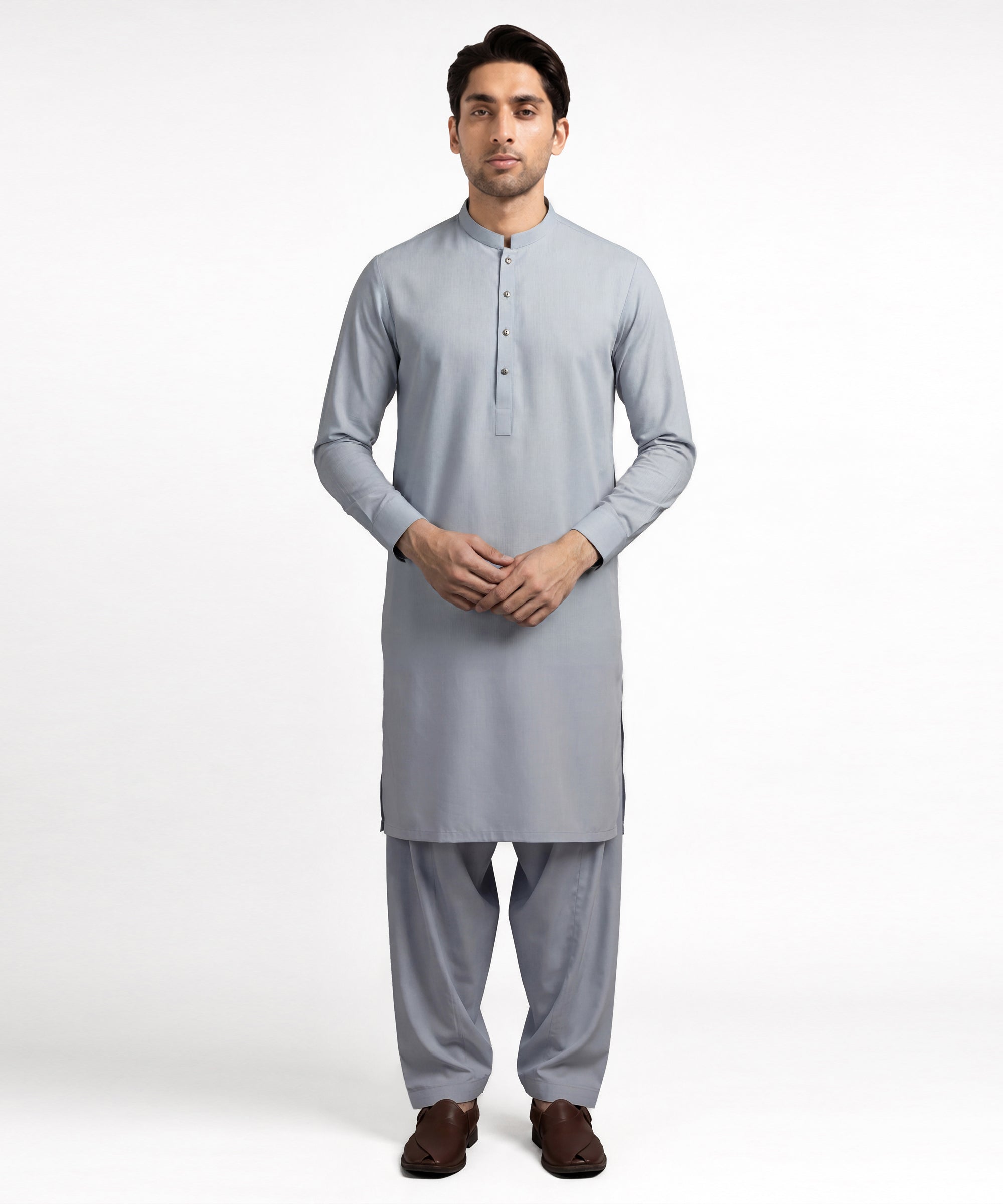 Pale Blue Unstitched Fabric