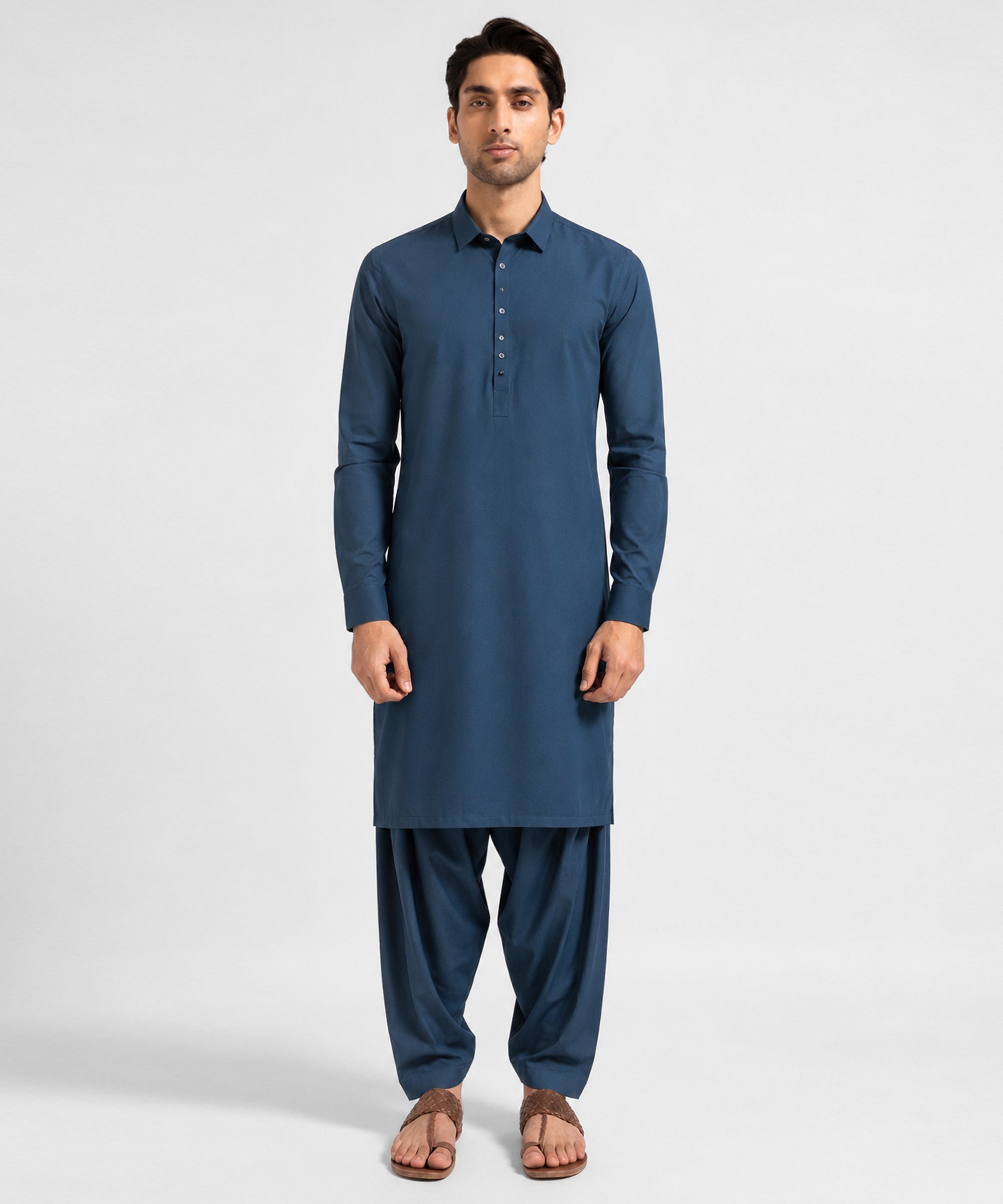 Deep Blue Unstitched Fabric