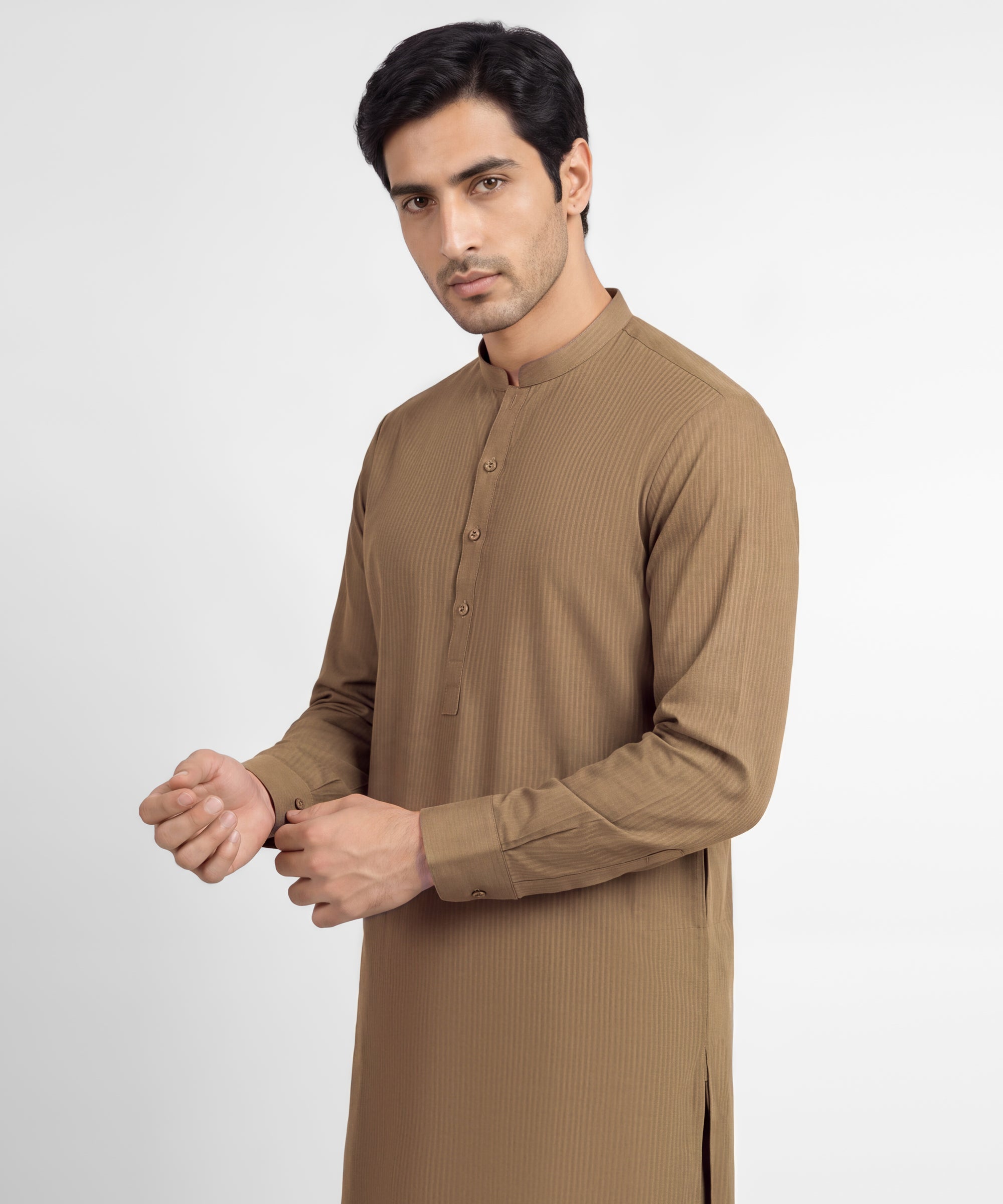 Light Brown Unstitched Fabric