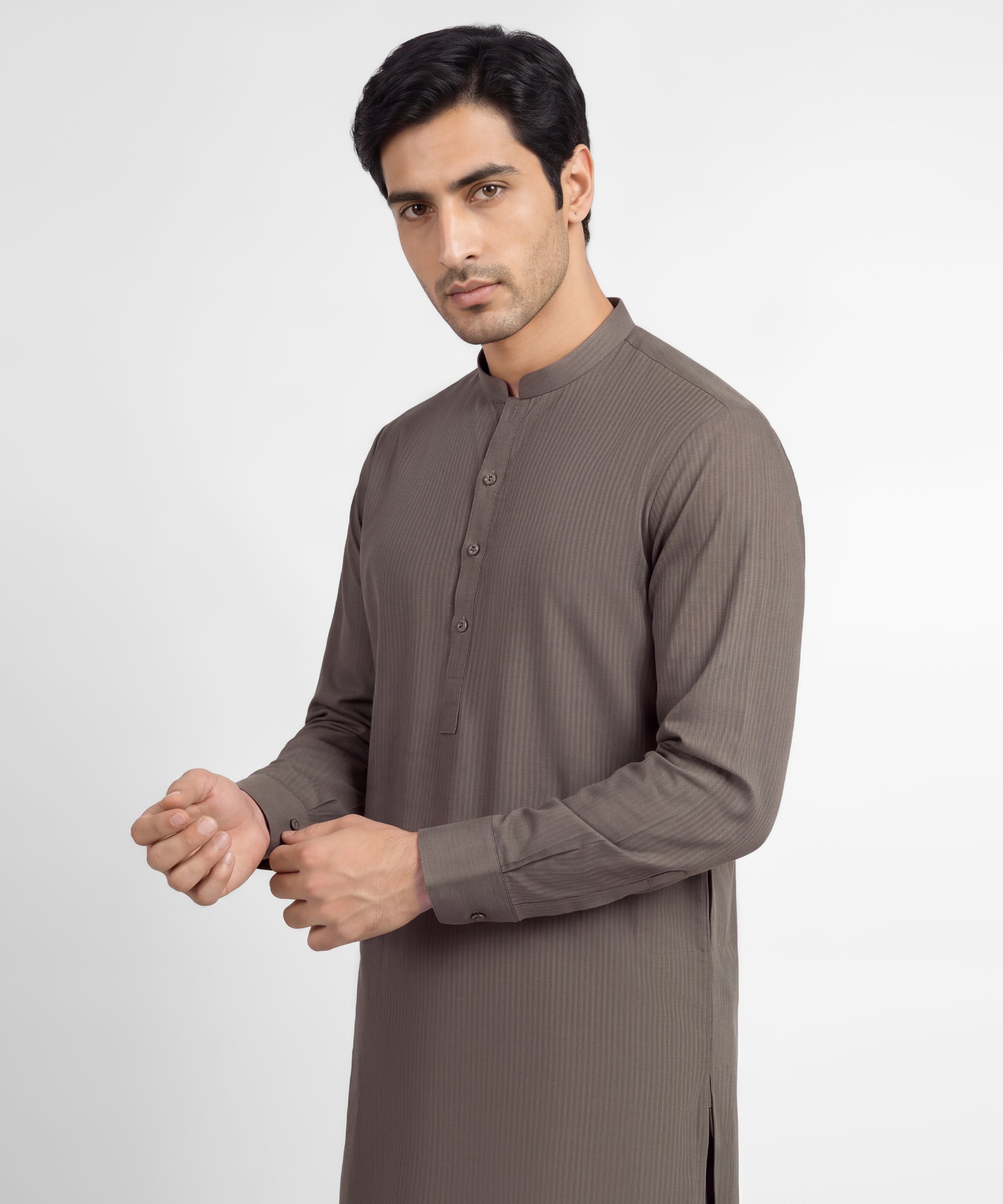 Brown Unstitched Fabric