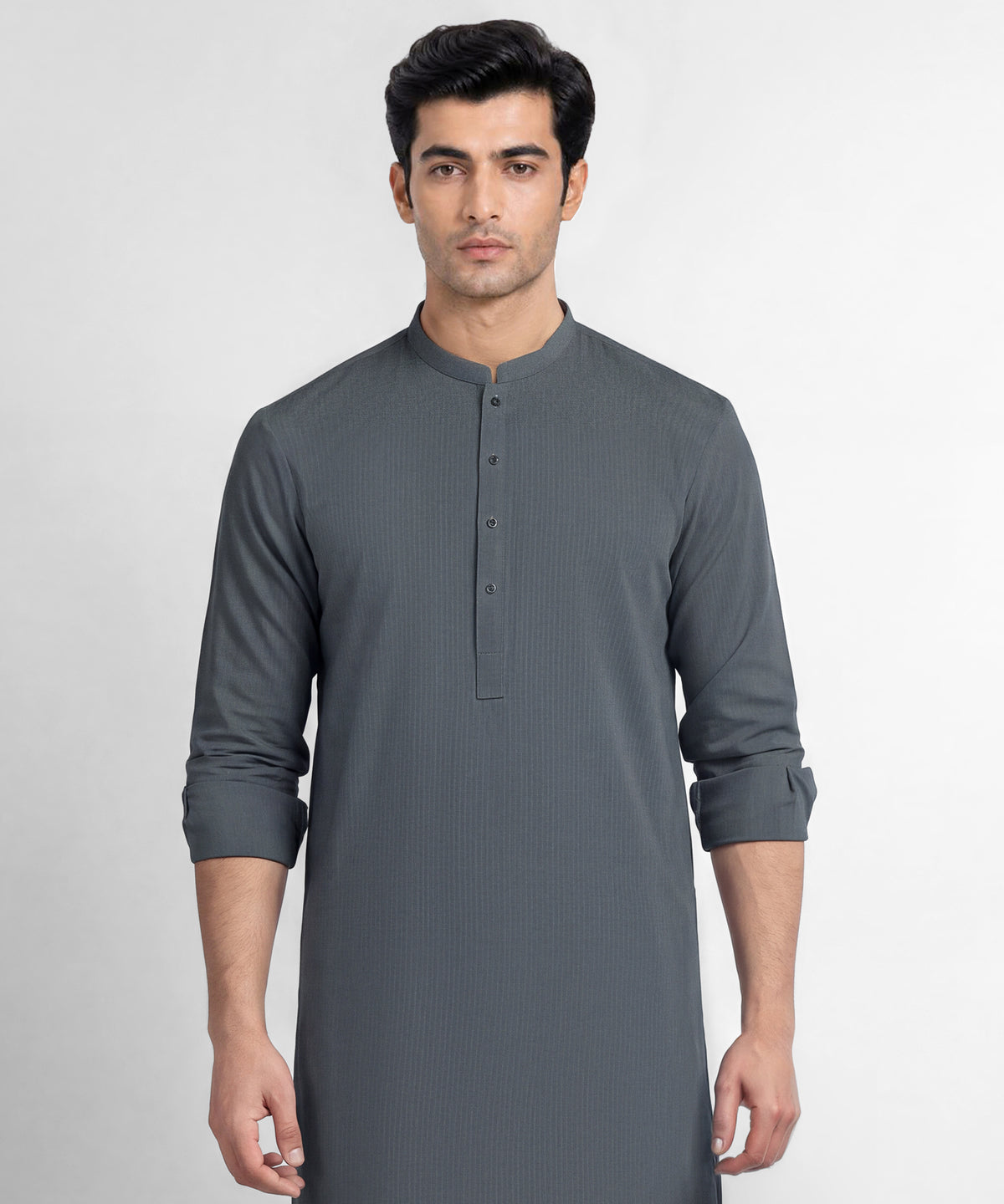 Deep Grey Unstitched Fabric