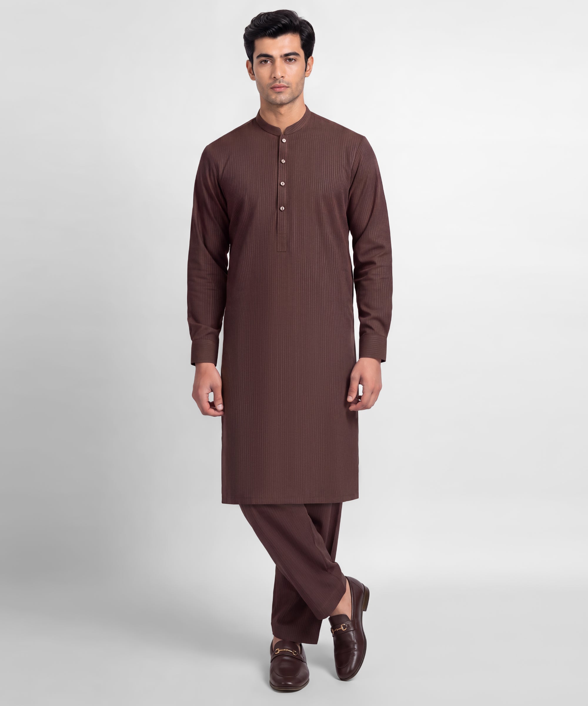 Brown Unstitched Fabric