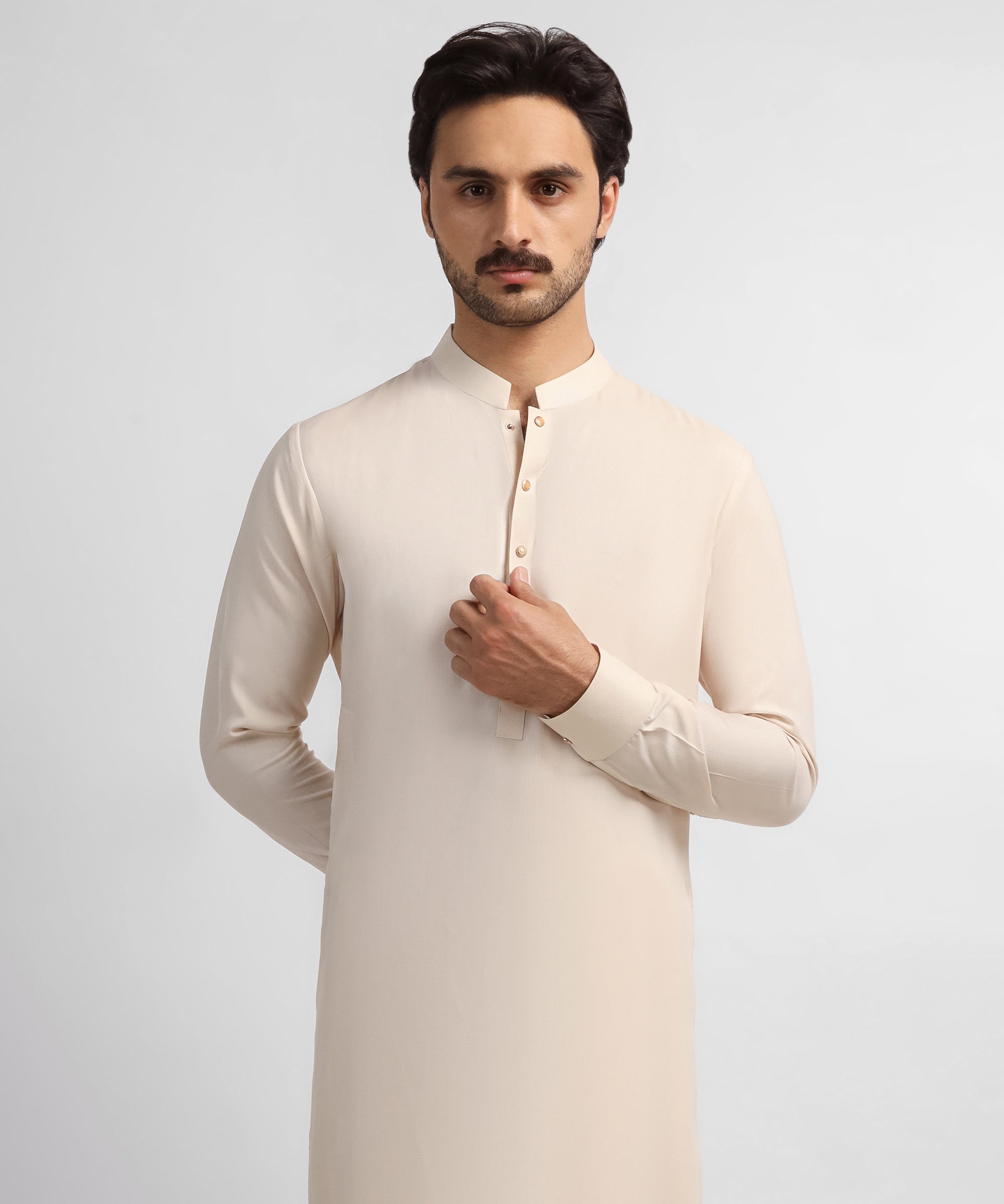Smoke Grey Unstitched Suit
