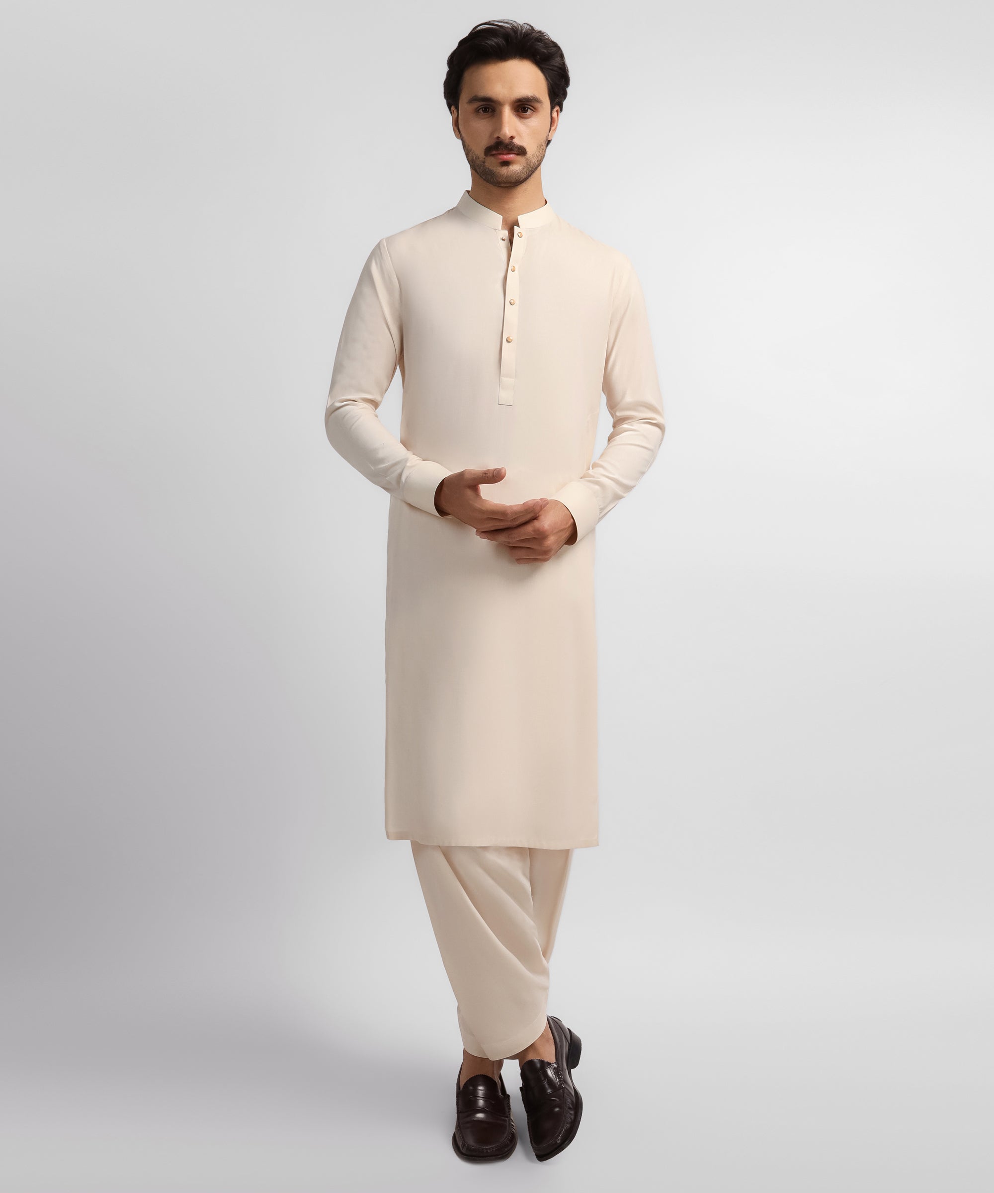 Smoke Grey Unstitched Suit