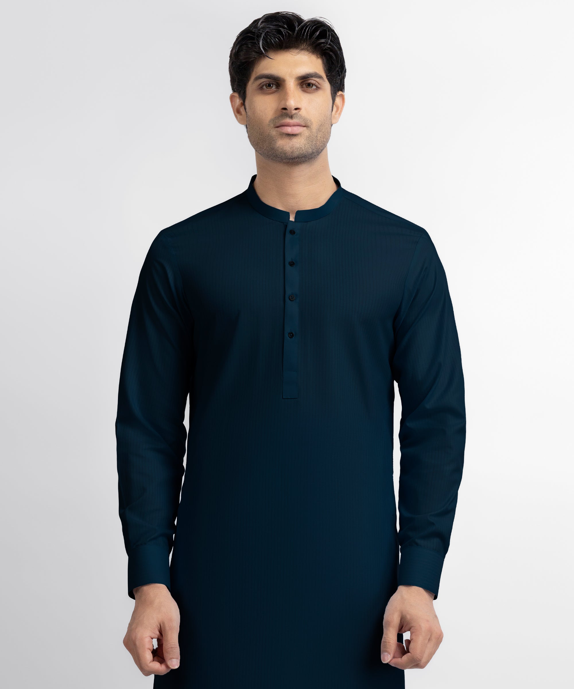 Navy Blue Unstitched Suit